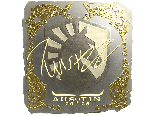 Sticker Twistzz (Gold) | Austin 2025 - Preço e onde comprar no CS2