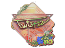 Sticker Twistzz (Holo) | Rio 2022 - Preço e onde comprar no CS2