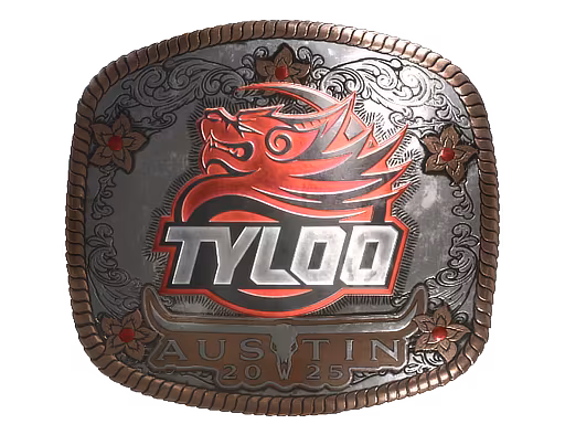 Sticker TYLOO (Foil) | Austin 2025 - Preço e onde comprar no CS2