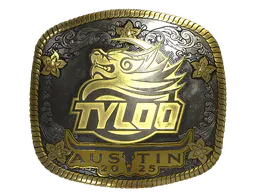 Sticker TYLOO (Gold) | Austin 2025 - Preço e onde comprar no CS2