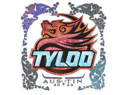 Sticker TYLOO (Holo) | Austin 2025 - Preço e onde comprar no CS2