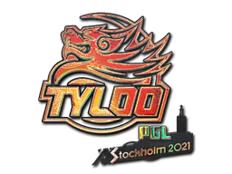 Sticker Tyloo (Holo) | Stockholm 2021 - Preço e onde comprar no CS2