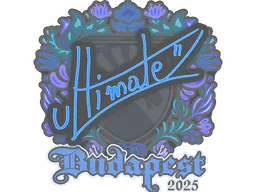 Sticker ultimate | Budapest 2025 - Preço e onde comprar no CS2