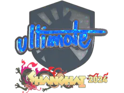 Sticker ultimate (Glitter) | Shanghai 2024 - Preço e onde comprar no CS2