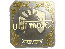 Sticker ultimate (Gold) | Austin 2025 - Preço e onde comprar no CS2
