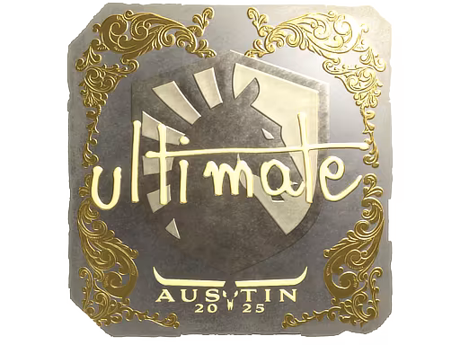 Sticker ultimate (Gold) | Austin 2025 - Preço e onde comprar no CS2