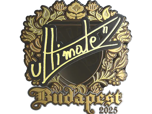 Sticker ultimate (Gold) | Budapest 2025 - Preço e onde comprar no CS2