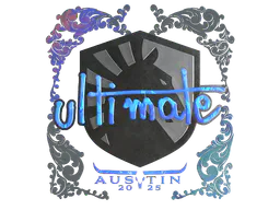 Sticker ultimate (Holo) | Austin 2025 - Preço e onde comprar no CS2