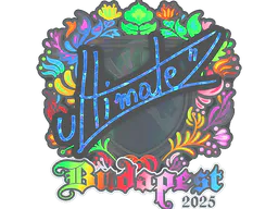Sticker ultimate (Holo) | Budapest 2025 - Preço e onde comprar no CS2