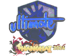 Sticker ultimate (Holo) | Shanghai 2024 - Preço e onde comprar no CS2