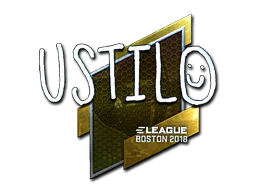 Sticker USTILO (Foil) | Boston 2018 - Preço e onde comprar no CS2