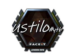 Sticker USTILO (Foil) | London 2018 - Preço e onde comprar no CS2