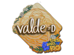 Sticker v4lde | Rio 2022 - Preço e onde comprar no CS2