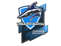 Sticker Vega Squadron | Boston 2018 - Preço e onde comprar no CS2