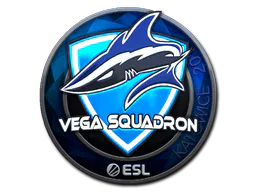 Sticker Vega Squadron (Foil) | Katowice 2019 - Preço e onde comprar no CS2