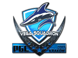 Sticker Vega Squadron (Foil) | Krakow 2017 - Preço e onde comprar no CS2