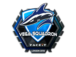 Sticker Vega Squadron (Foil) | London 2018 - Preço e onde comprar no CS2