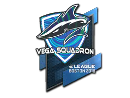 Sticker Vega Squadron (Holo) | Boston 2018 - Preço e onde comprar no CS2