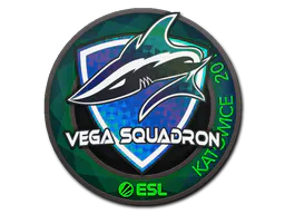 Sticker Vega Squadron (Holo) | Katowice 2019 - Preço e onde comprar no CS2