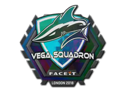 Sticker Vega Squadron (Holo) | London 2018 - Preço e onde comprar no CS2