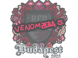 Sticker venomzera | Budapest 2025 - Preço e onde comprar no CS2