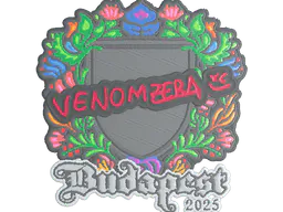 Sticker venomzera (Embroidered) | Budapest 2025 - Preço e onde comprar no CS2