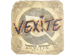 Sticker vexite | Austin 2025 - Preço e onde comprar no CS2