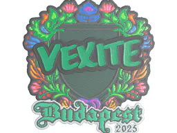 Sticker vexite (Embroidered) | Budapest 2025 - Preço e onde comprar no CS2
