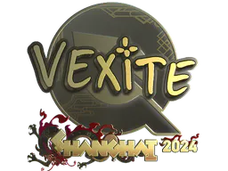 Sticker vexite (Gold) | Shanghai 2024 - Preço e onde comprar no CS2