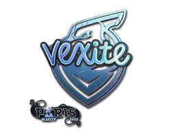 Sticker vexite (Holo) | Paris 2023 - Preço e onde comprar no CS2