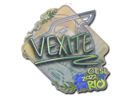 Sticker vexite (Holo) | Rio 2022 - Preço e onde comprar no CS2