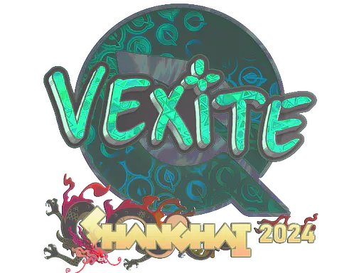 Sticker vexite (Holo) | Shanghai 2024 - Preço e onde comprar no CS2