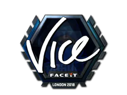Sticker vice (Foil) | London 2018 - Preço e onde comprar no CS2