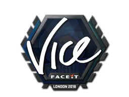 Sticker vice | London 2018 - Preço e onde comprar no CS2