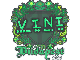 Sticker VINI | Budapest 2025 - Preço e onde comprar no CS2