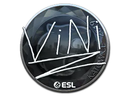 Sticker VINI (Foil) | Katowice 2019 - Preço e onde comprar no CS2