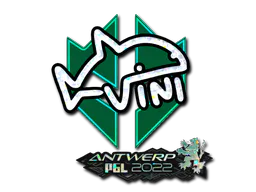 Sticker VINI (Glitter) | Antwerp 2022 - Preço e onde comprar no CS2