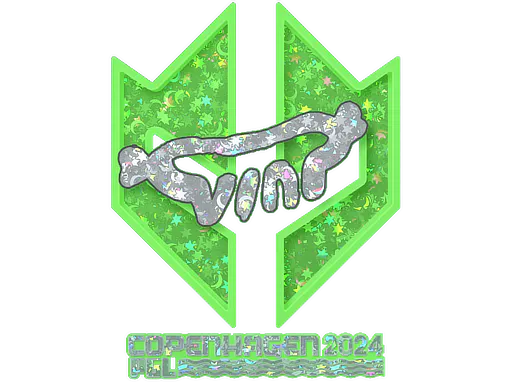 Sticker VINI (Glitter) | Copenhagen 2024 - Preço e onde comprar no CS2