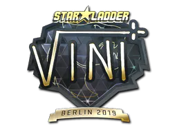 Sticker VINI (Gold) | Berlin 2019 - Preço e onde comprar no CS2