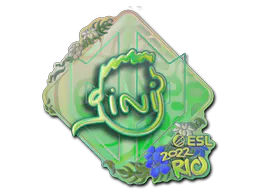 Sticker VINI (Holo) | Rio 2022 - Preço e onde comprar no CS2