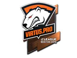 Sticker Virtus.Pro | Boston 2018 - Preço e onde comprar no CS2