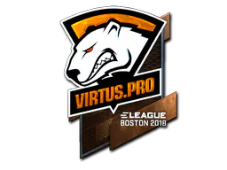 Sticker Virtus.Pro (Foil) | Boston 2018 - Preço e onde comprar no CS2