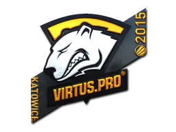 Sticker Virtus.pro (Foil) | Katowice 2015 - Preço e onde comprar no CS2