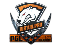 Sticker Virtus.Pro (Foil) | Krakow 2017 - Preço e onde comprar no CS2