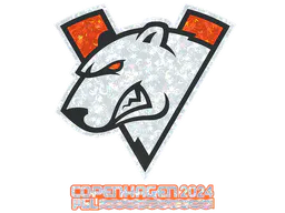 Sticker Virtus.pro (Glitter) | Copenhagen 2024 - Preço e onde comprar no CS2