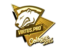 Sticker Virtus.Pro (Gold) | Cologne 2015 - Preço e onde comprar no CS2