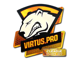 Sticker Virtus.Pro (Holo) | Atlanta 2017 - Preço e onde comprar no CS2