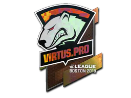 Sticker Virtus.Pro (Holo) | Boston 2018 - Preço e onde comprar no CS2