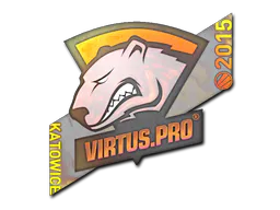 Sticker Virtus.pro (Holo) | Katowice 2015 - Preço e onde comprar no CS2