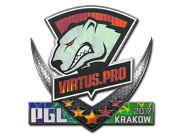 Sticker Virtus.Pro (Holo) | Krakow 2017 - Preço e onde comprar no CS2